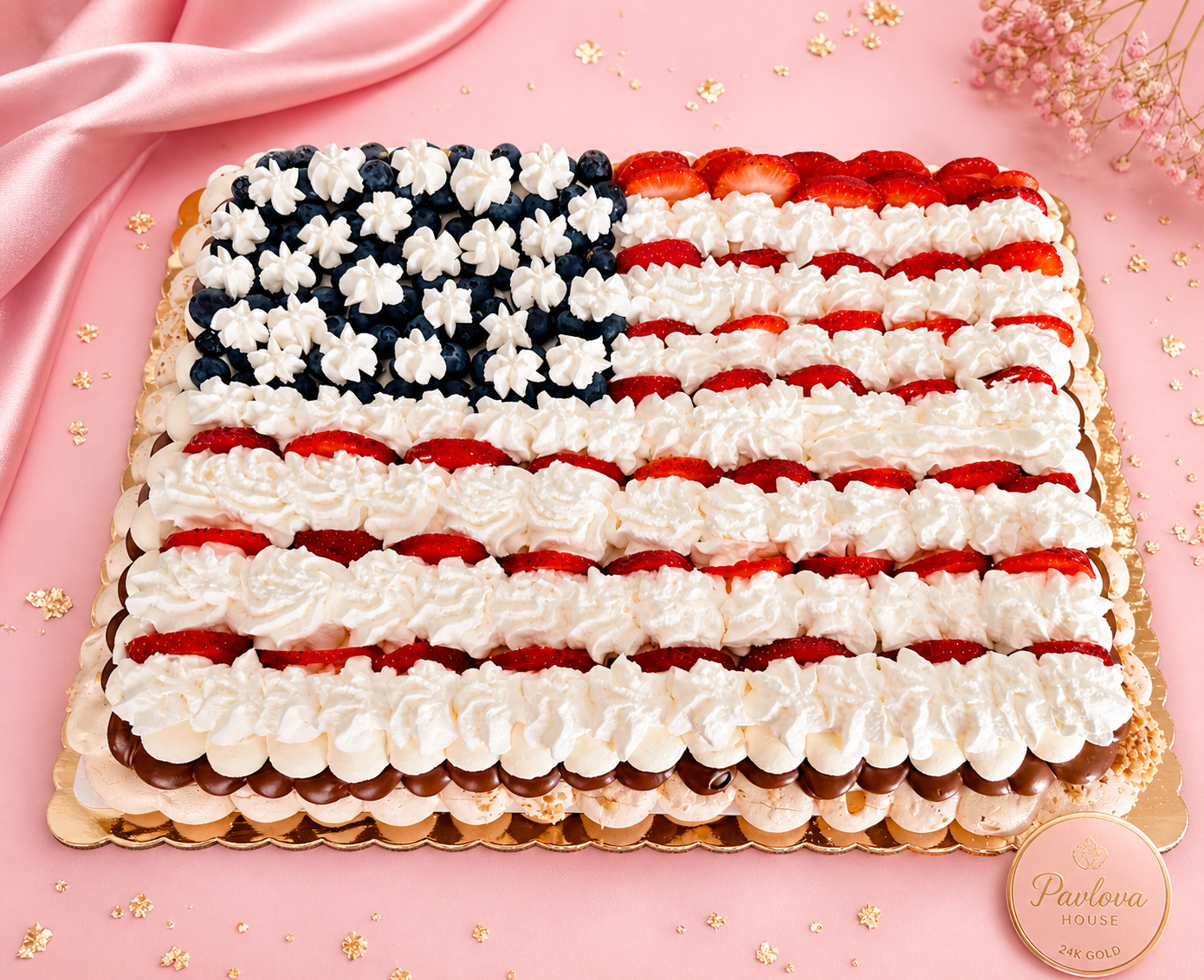 AMERICAN FLAG PAVLOVA