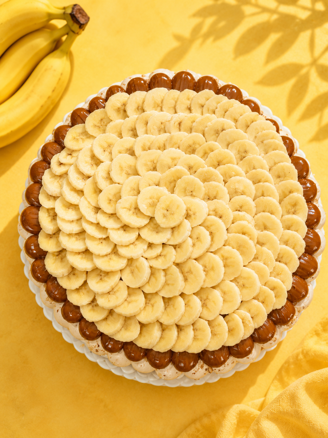 Banana pavlova